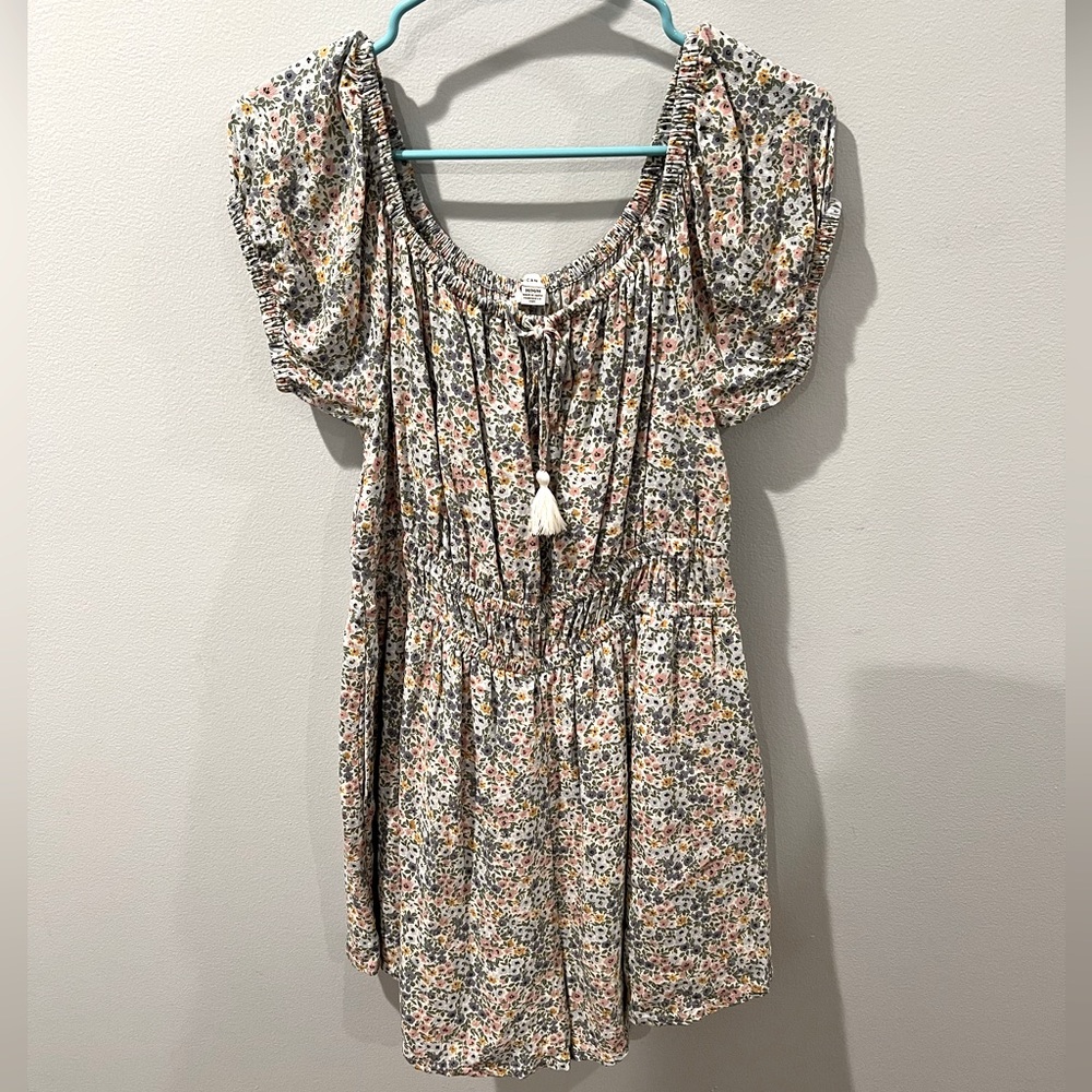 American Eagle Floral Romper